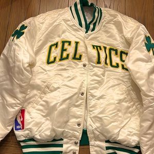 Vintage 80s/90s Boston Celtics NBA licensed starter jacket
